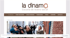 Desktop Screenshot of ladinamoescuela.com